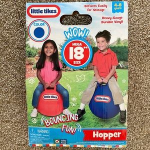 NEW Little Tikes Hopper Ball, Preschool Kids Ages 3-6 Color Blue